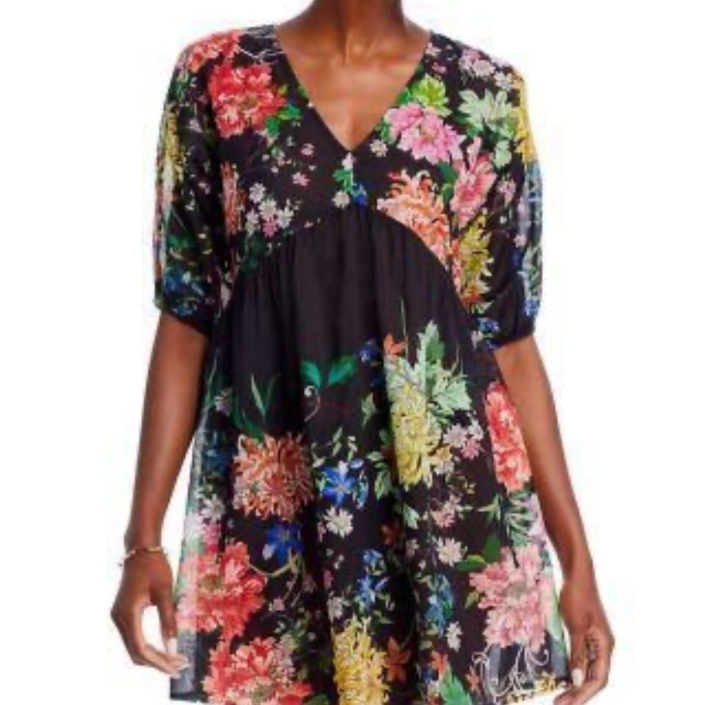 Johnny Was
Metalli Notte Printed Mini Dress - Picture 2 of 5